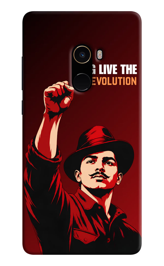 Bhagat Singh Revolution Mi Mix 2 Back Cover