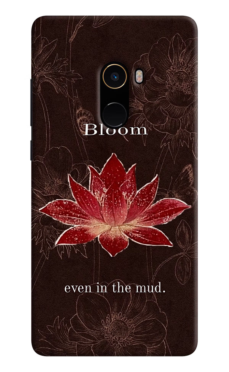Bloom Mi Mix 2 Back Cover, Hard case