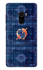 Koi Blue Mi Mix 2 Hard Case Back Cover by Casekaro