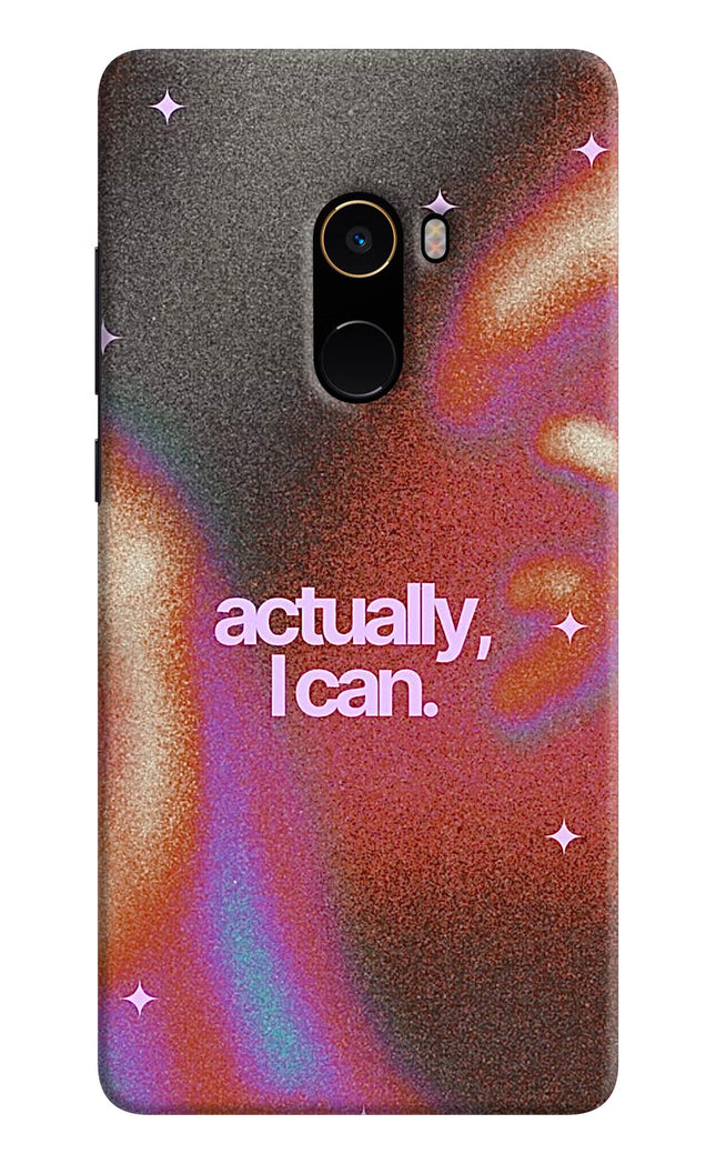 Pink Aura Mi Mix 2 Hard Case Back Cover by Casekaro