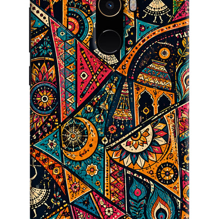 Folk Print Mi Mix 2 Back Cover
