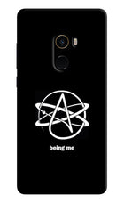 Atheist Symbol Mi Mix 2 Back Cover