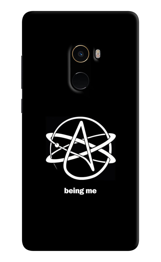 Atheist Symbol Mi Mix 2 Back Cover