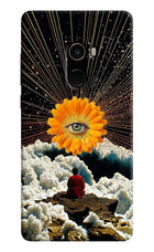 Cosmic Flower Mi Mix 2 Hard Case Back Cover by Casekaro