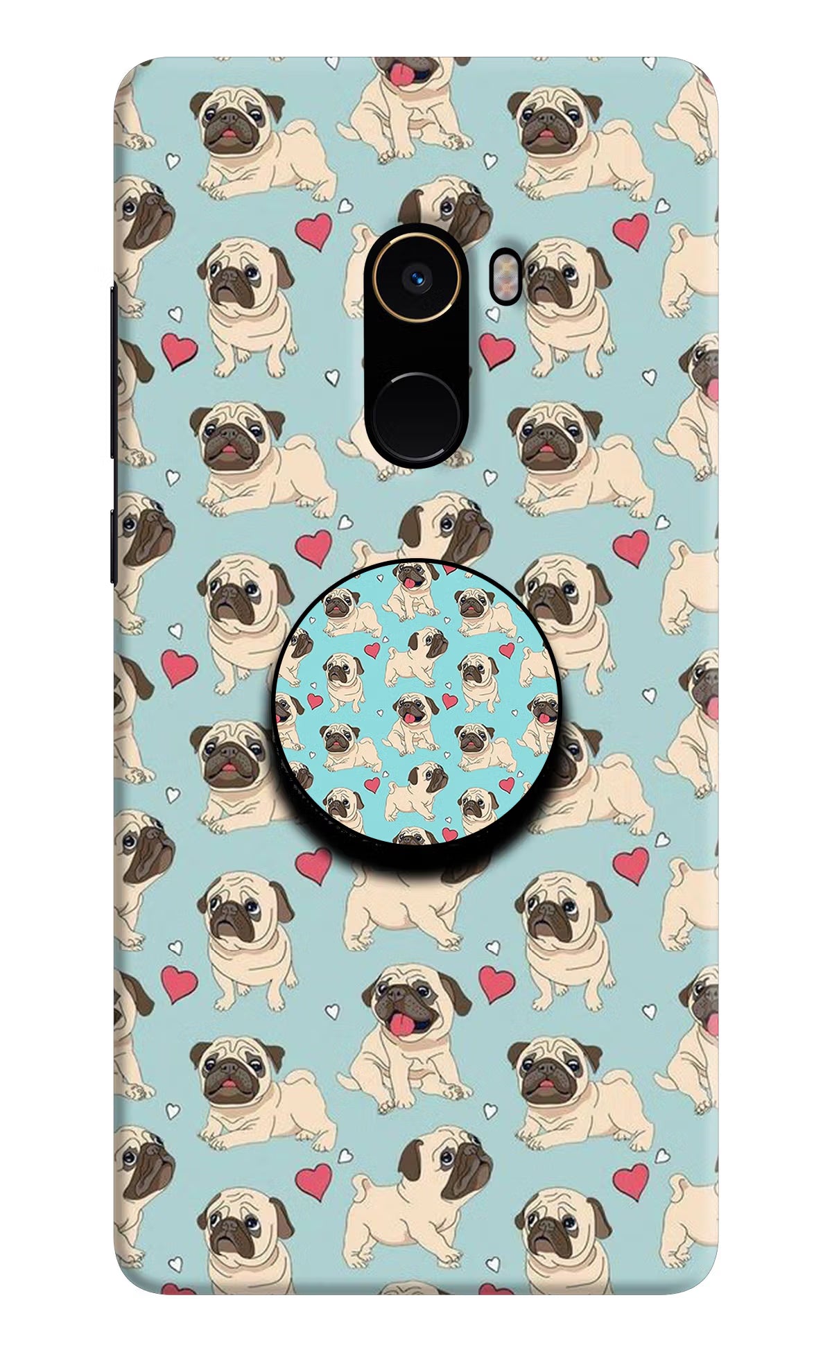 Pug Dog Mi Mix 2 Pop Case by Casekaro
