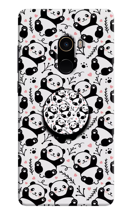 Cute Panda Mi Mix 2 Pop Case by Casekaro