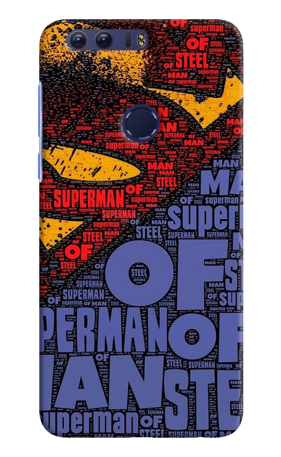 Superman Honor 8 Back Cover, Hard case