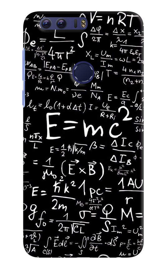 Physics Formula Honor 8 Hard Case Back Cover by Casekaro