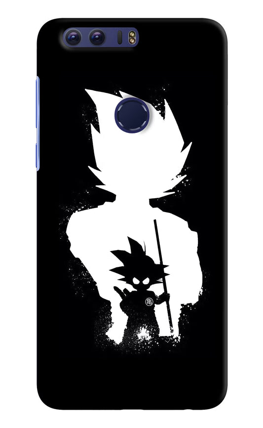 Goku Shadow Honor 8 Hard Case Back Cover by Casekaro