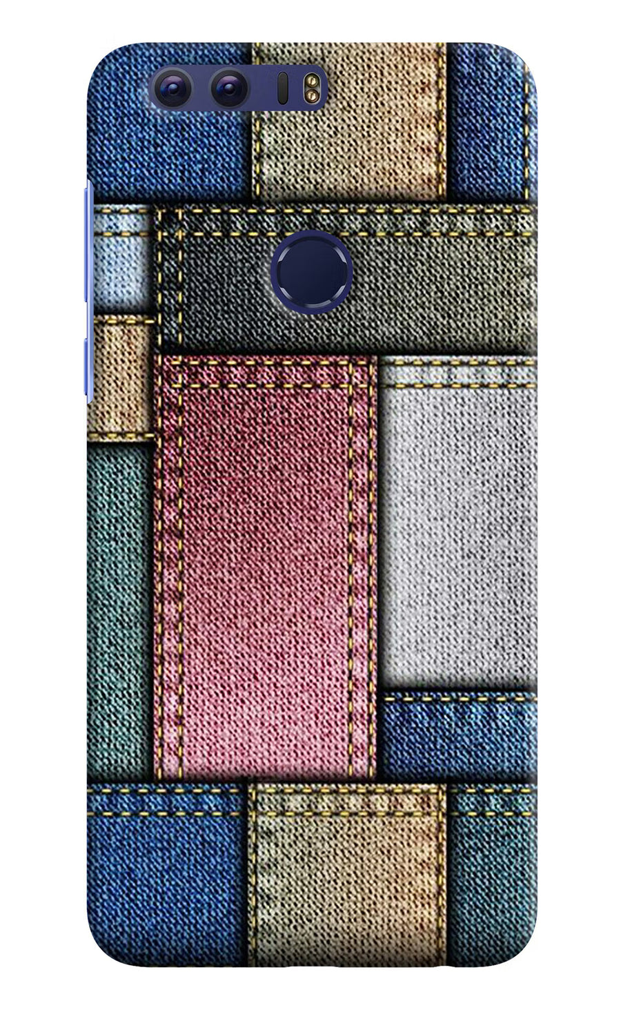 Multicolor Jeans Honor 8 Back Cover, Hard case