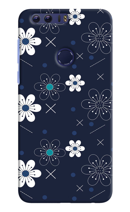 Flowers Honor 8 Hard Case Back Cover by Casekaro