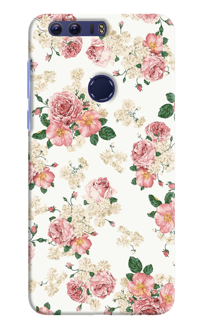 Flowers Honor 8 Hard Case Back Cover by Casekaro