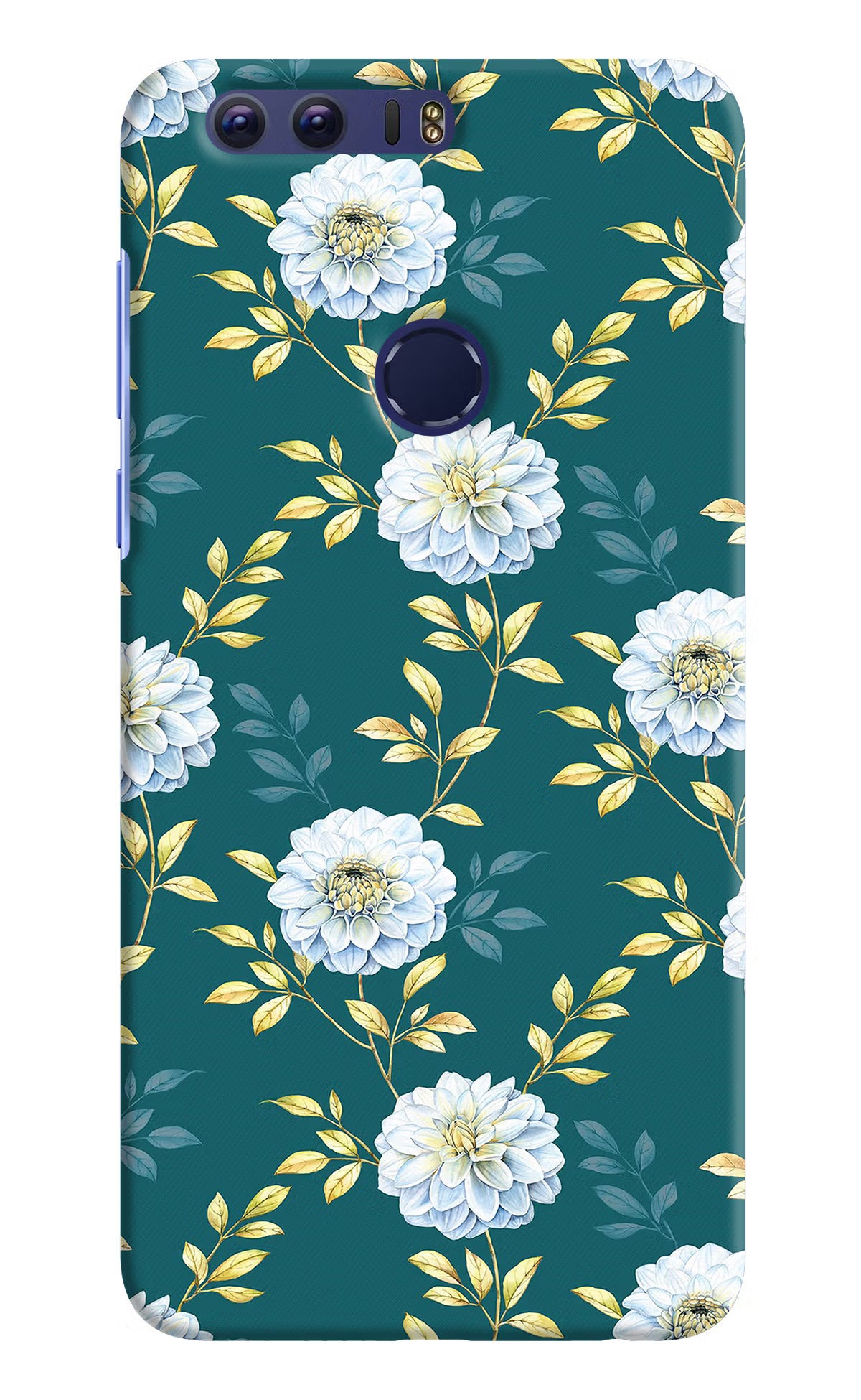 Flowers Honor 8 Hard Case Back Cover by Casekaro