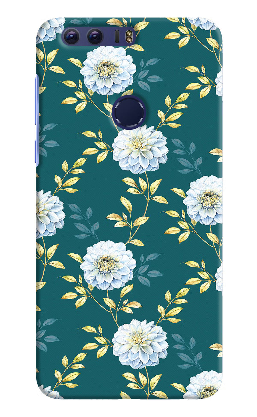Flowers Honor 8 Back Cover, Hard case