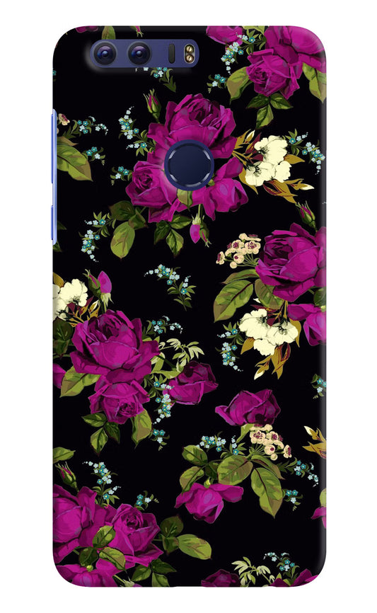 Flowers Honor 8 Hard Case Back Cover by Casekaro