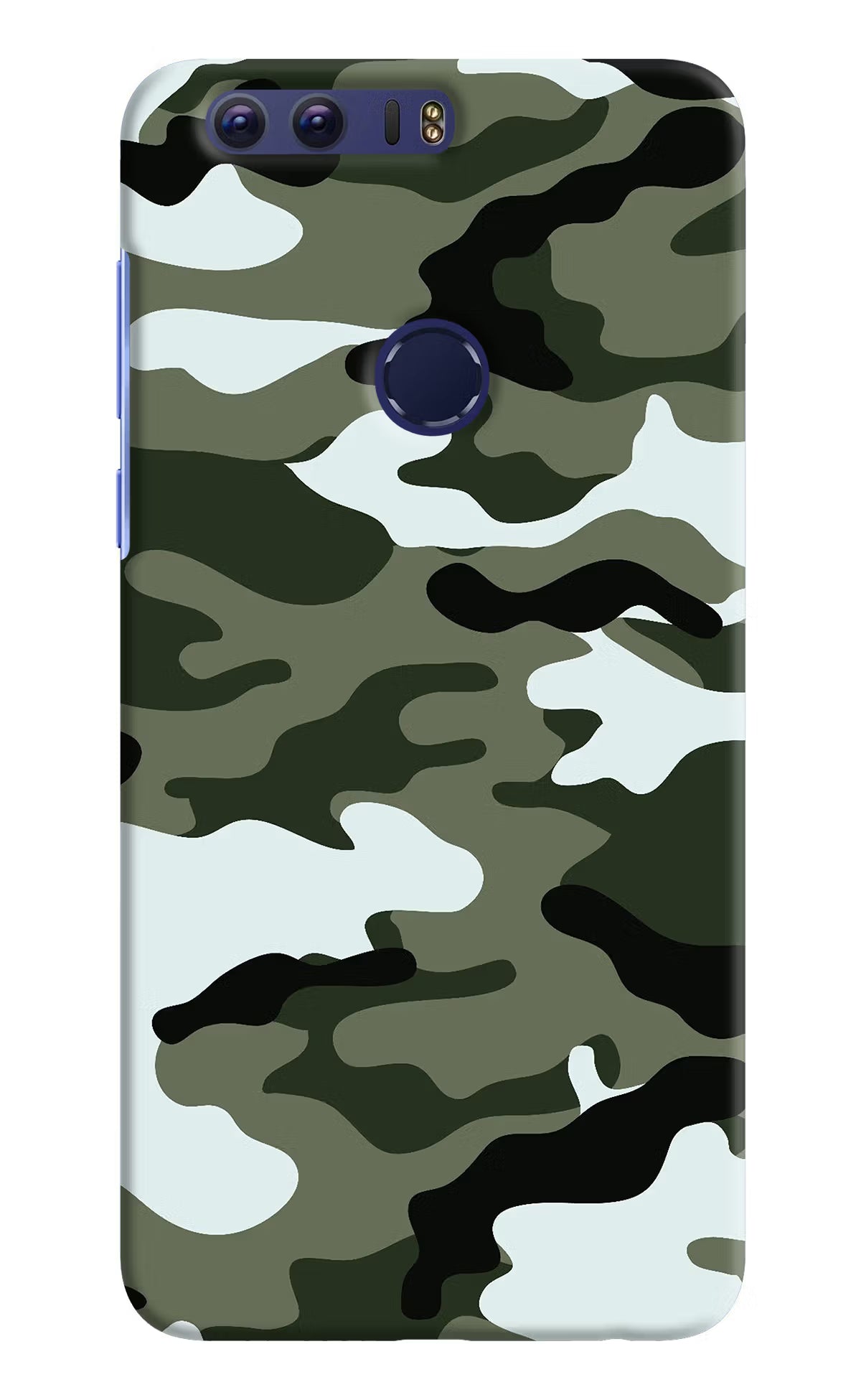 Camouflage Honor 8 Hard Case Back Cover by Casekaro