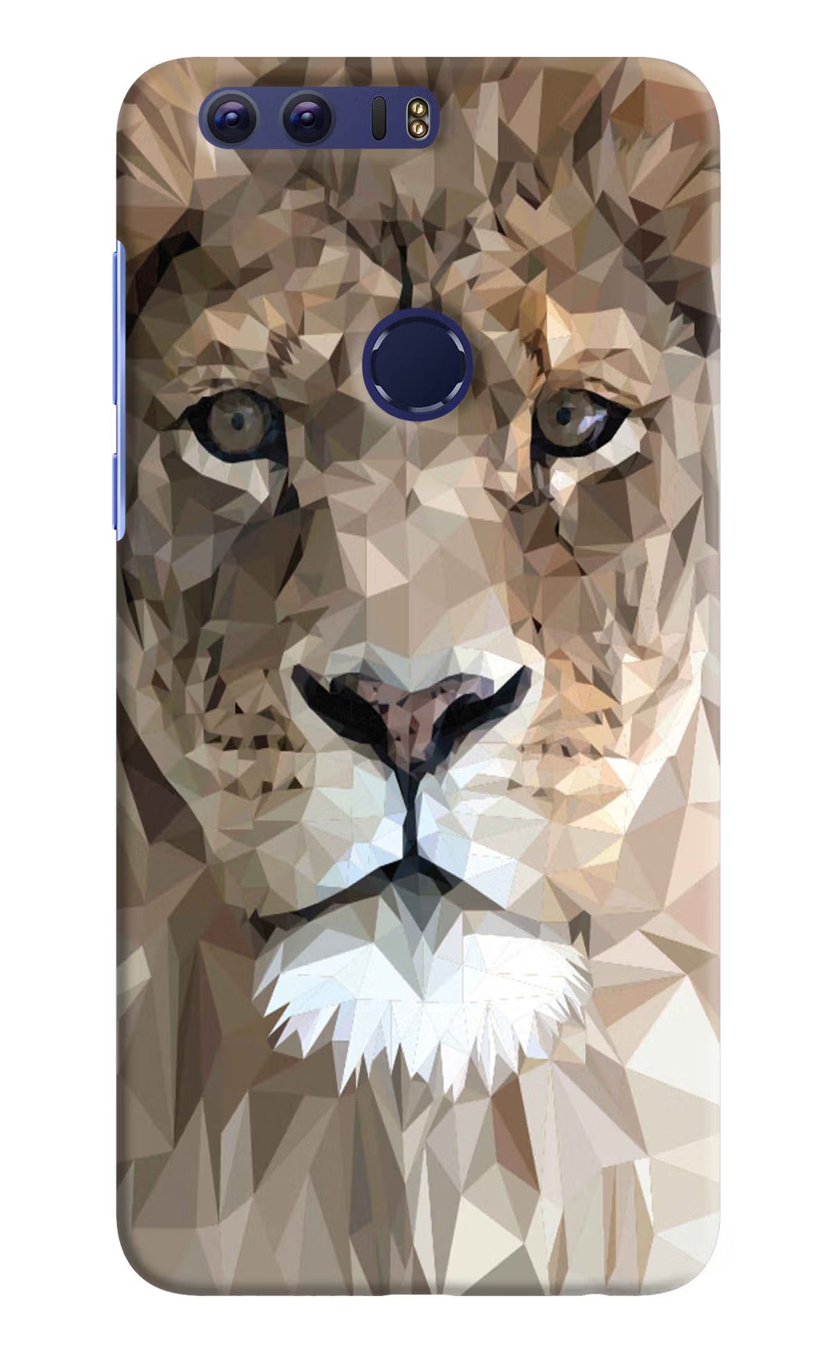 Lion Art Honor 8 Hard Case Back Cover by Casekaro