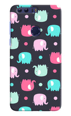 Elephants Honor 8 Hard Case Back Cover by Casekaro
