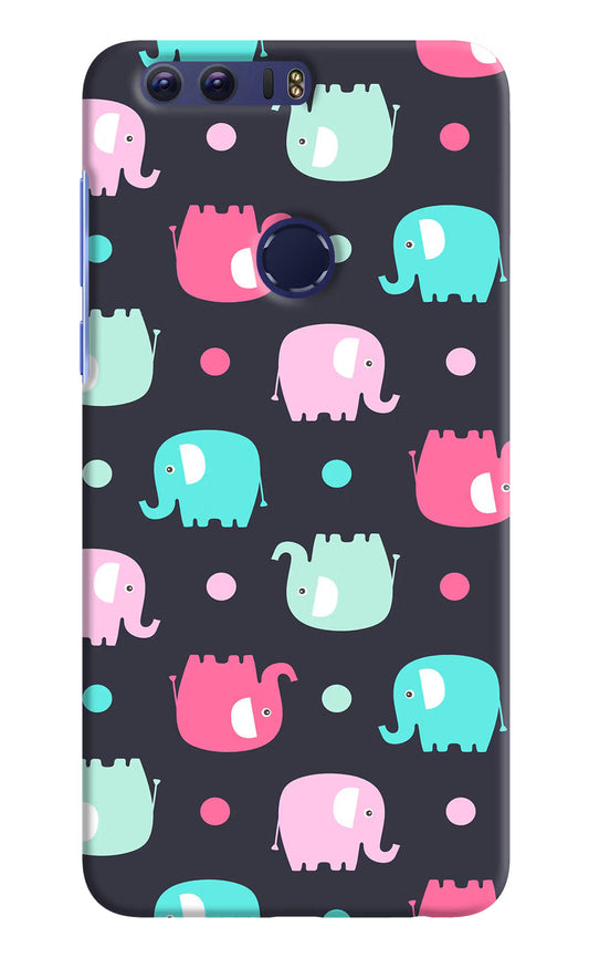 Elephants Honor 8 Hard Case Back Cover by Casekaro