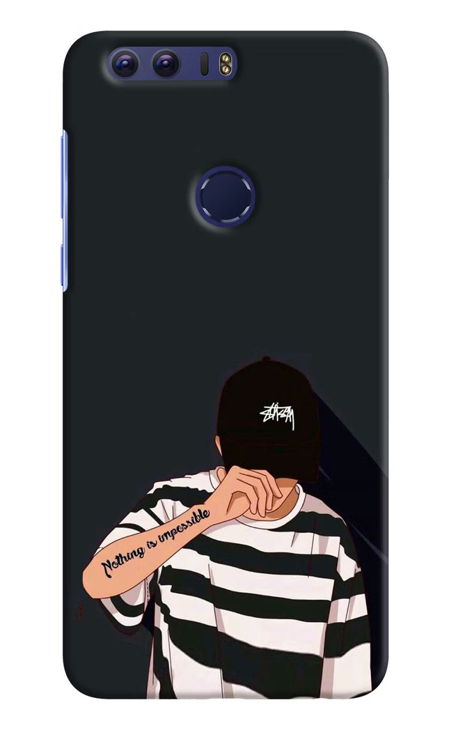 Aesthetic Boy Honor 8 Hard Case Back Cover by Casekaro