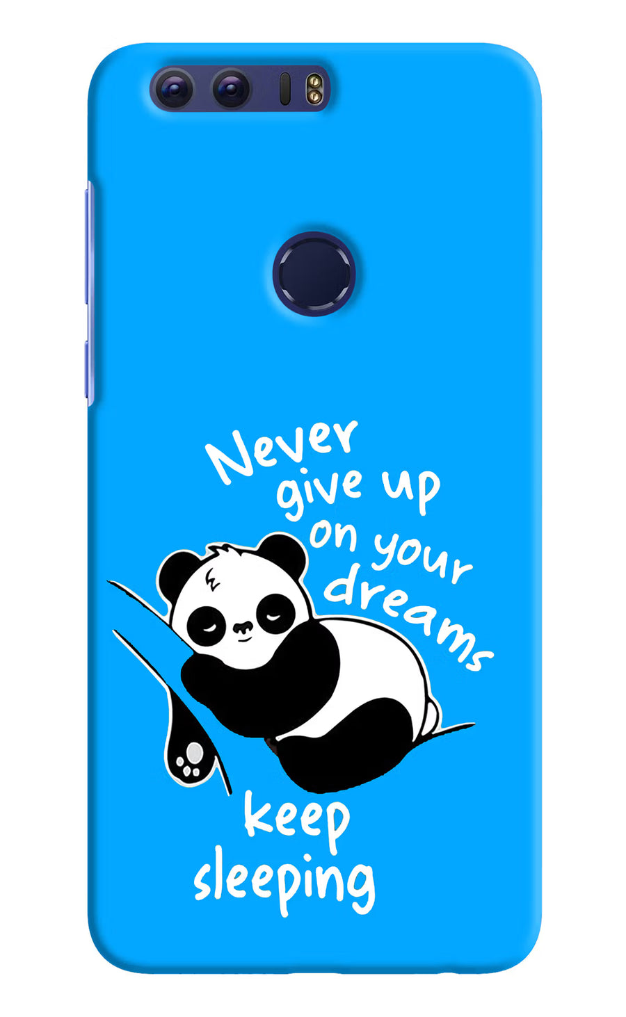 Keep Sleeping Honor 8 Back Cover, Hard case