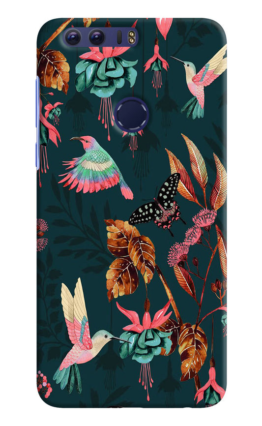 Birds Honor 8 Hard Case Back Cover by Casekaro