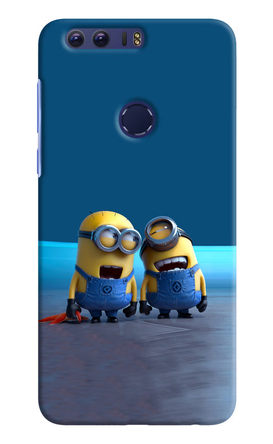 Minion Laughing Honor 8 Hard Case Back Cover by Casekaro