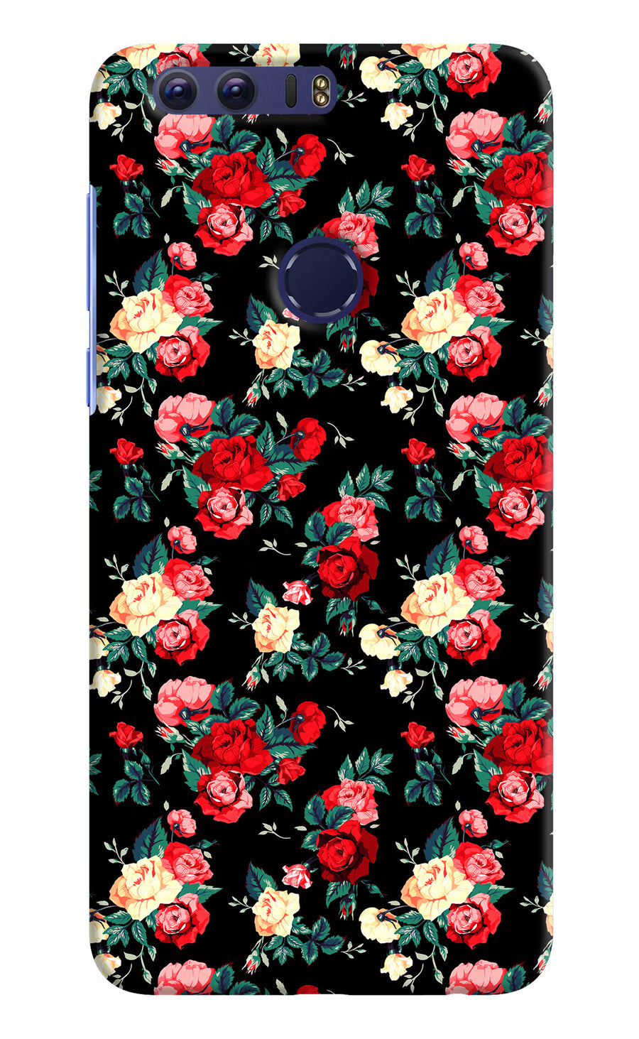 Rose Pattern Honor 8 Back Cover, Hard case