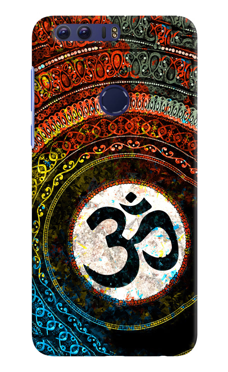 Om Cultural Honor 8 Back Cover, Hard case
