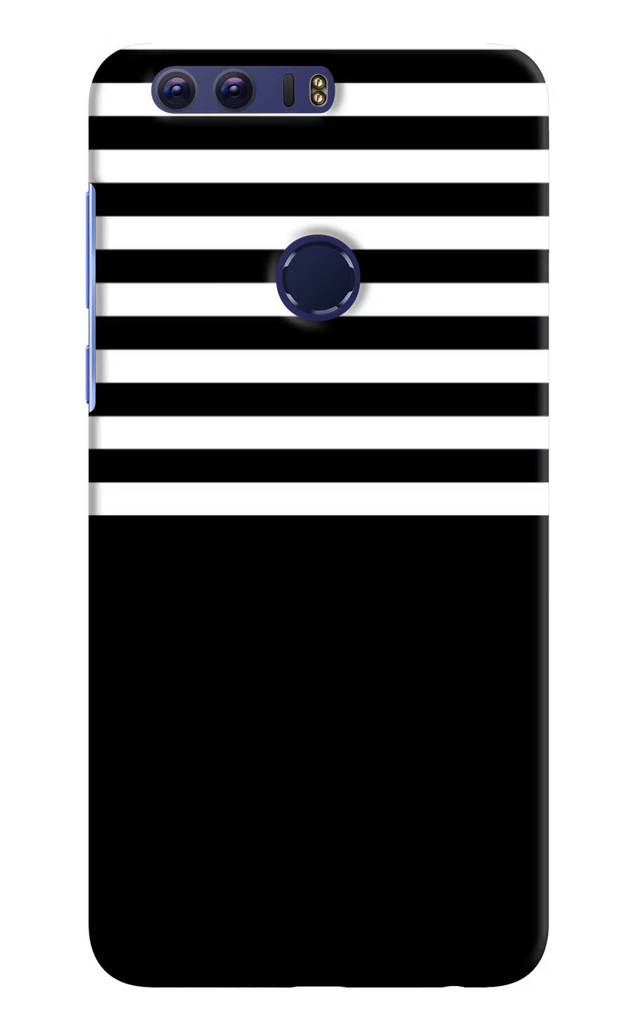 Black and White Print Honor 8 Back Cover, Hard case
