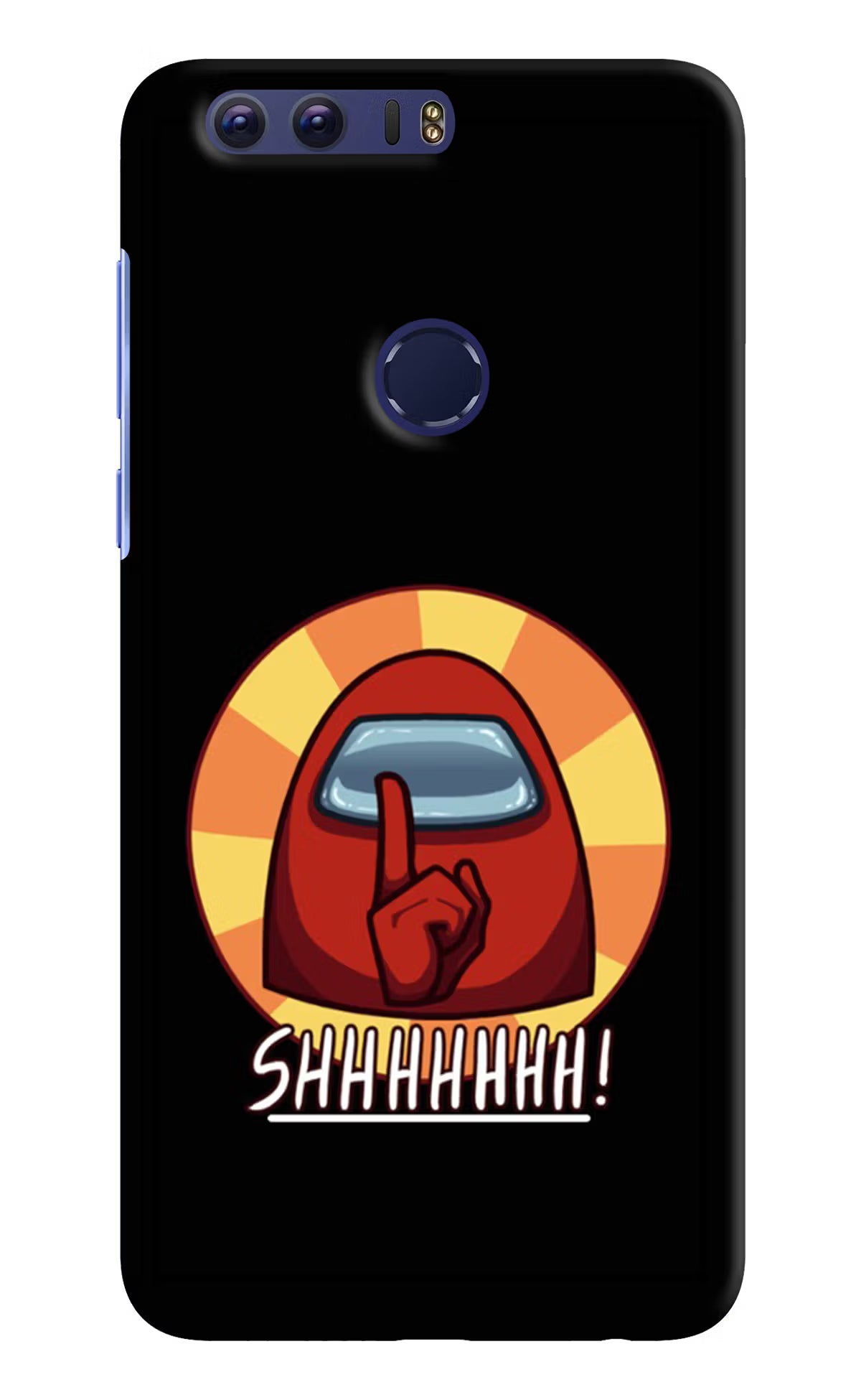 Among Us Shhh! Honor 8 Hard Case Back Cover by Casekaro