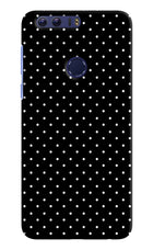 White Dots Honor 8 Hard Case Back Cover by Casekaro