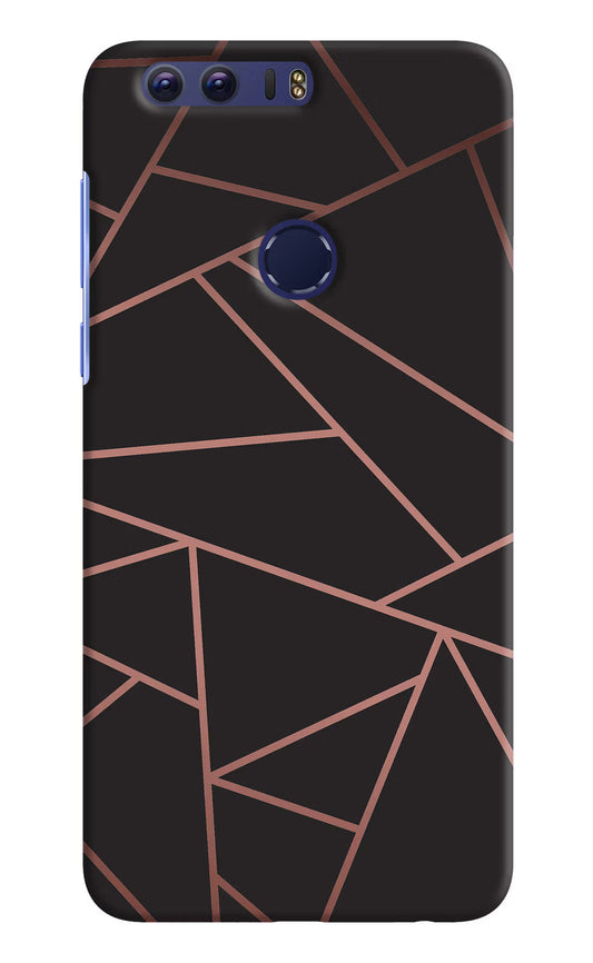 Geometric Pattern Honor 8 Hard Case Back Cover by Casekaro