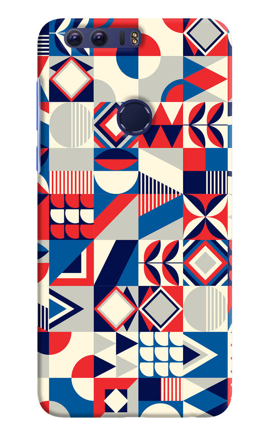 Colorful Pattern Honor 8 Hard Case Back Cover by Casekaro