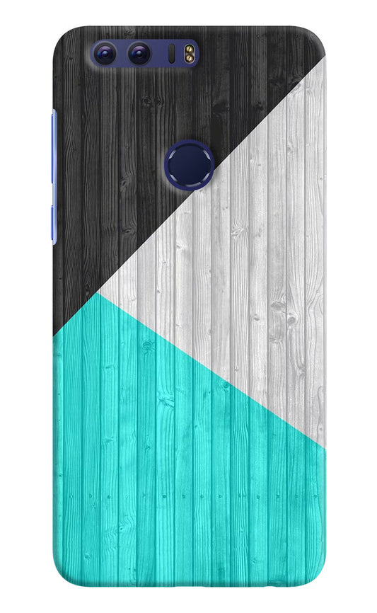 Wooden Abstract Honor 8 Hard Case Back Cover by Casekaro