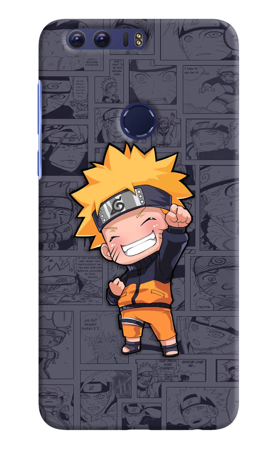 Chota Naruto Honor 8 Back Cover, Hard case