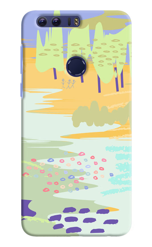 Scenery Honor 8 Hard Case Back Cover by Casekaro