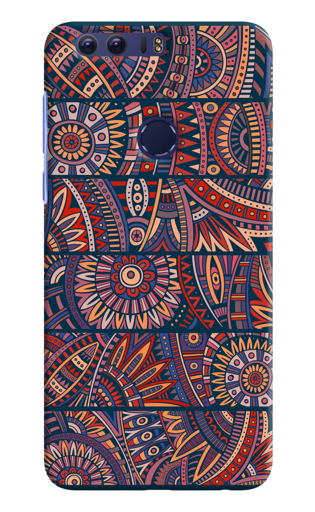 African Culture Design Honor 8 Hard Case Back Cover by Casekaro