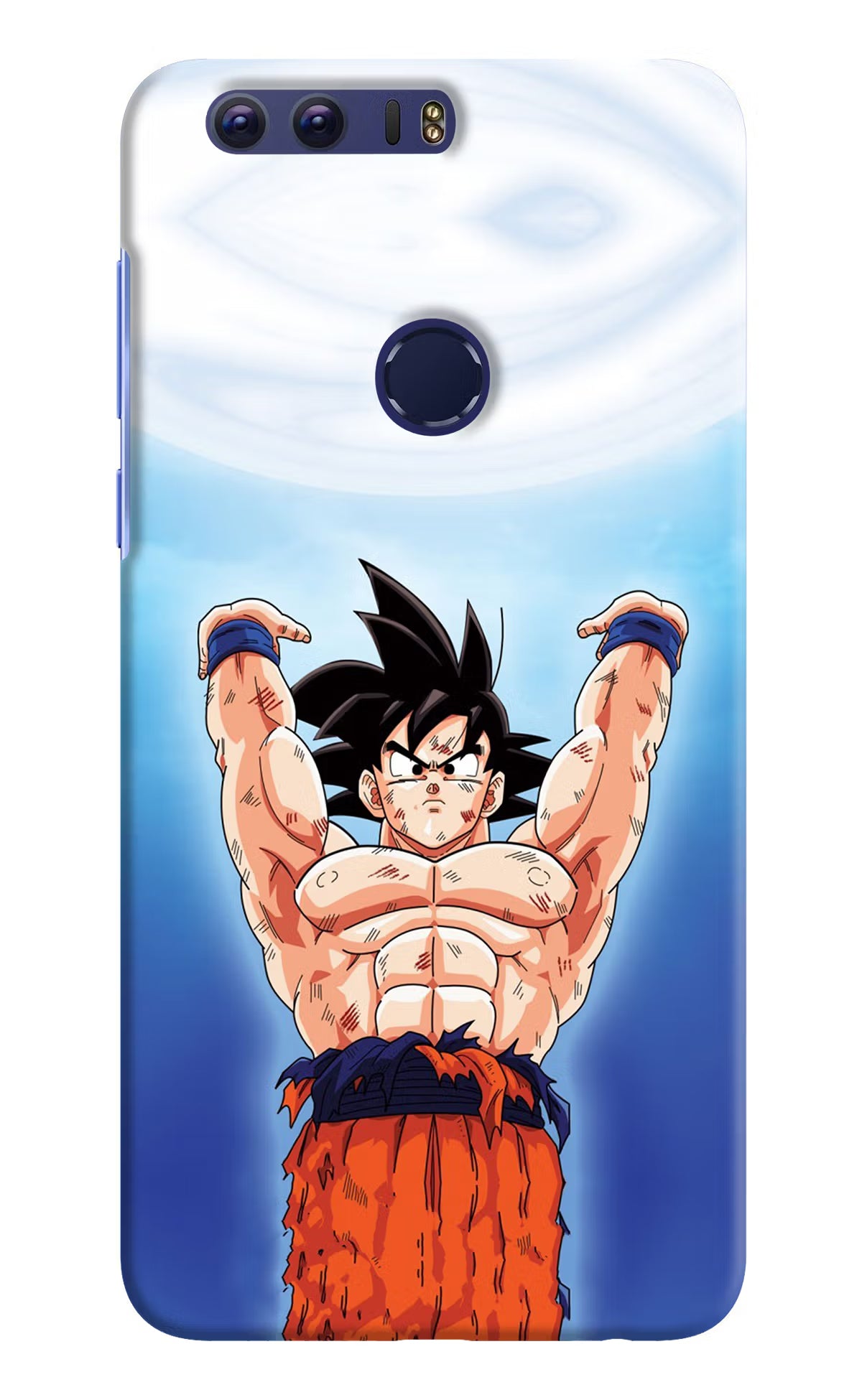 Goku Power Honor 8 Hard Case Back Cover by Casekaro