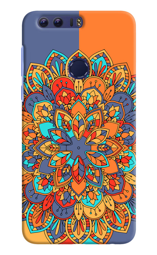 Color Mandala Honor 8 Hard Case Back Cover by Casekaro