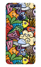 Veggie Doodle Honor 8 Hard Case Back Cover by Casekaro