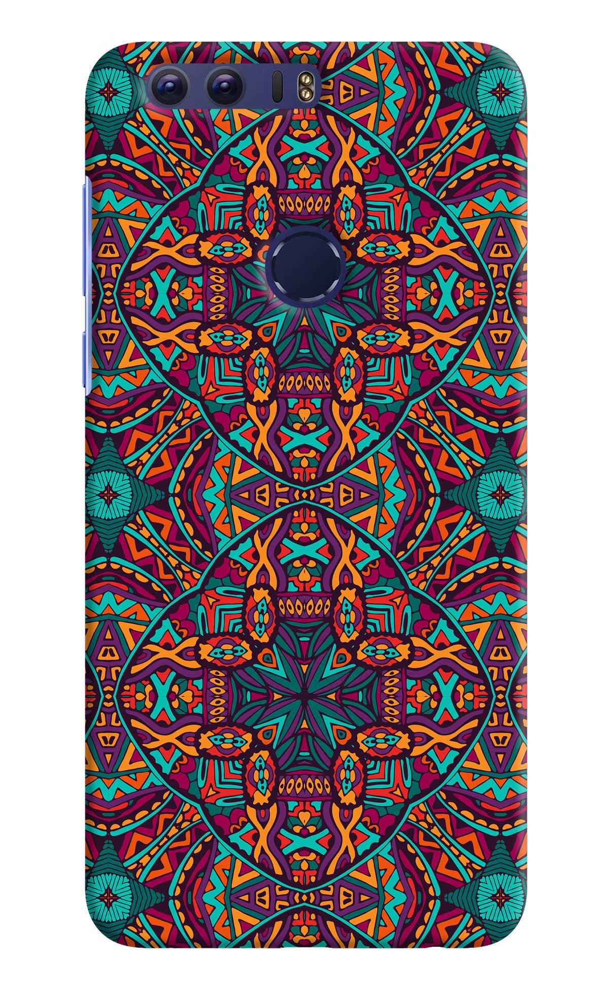 Colour Mandala Honor 8 Hard Case Back Cover by Casekaro