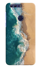 Ocean Beach Honor 8 Hard Case Back Cover by Casekaro