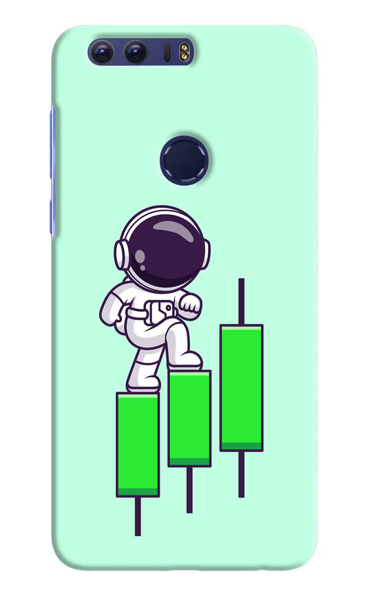 Astronaut Trader Honor 8 Hard Case Back Cover by Casekaro