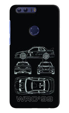 WRC'99 Honor 8 Hard Case Back Cover by Casekaro
