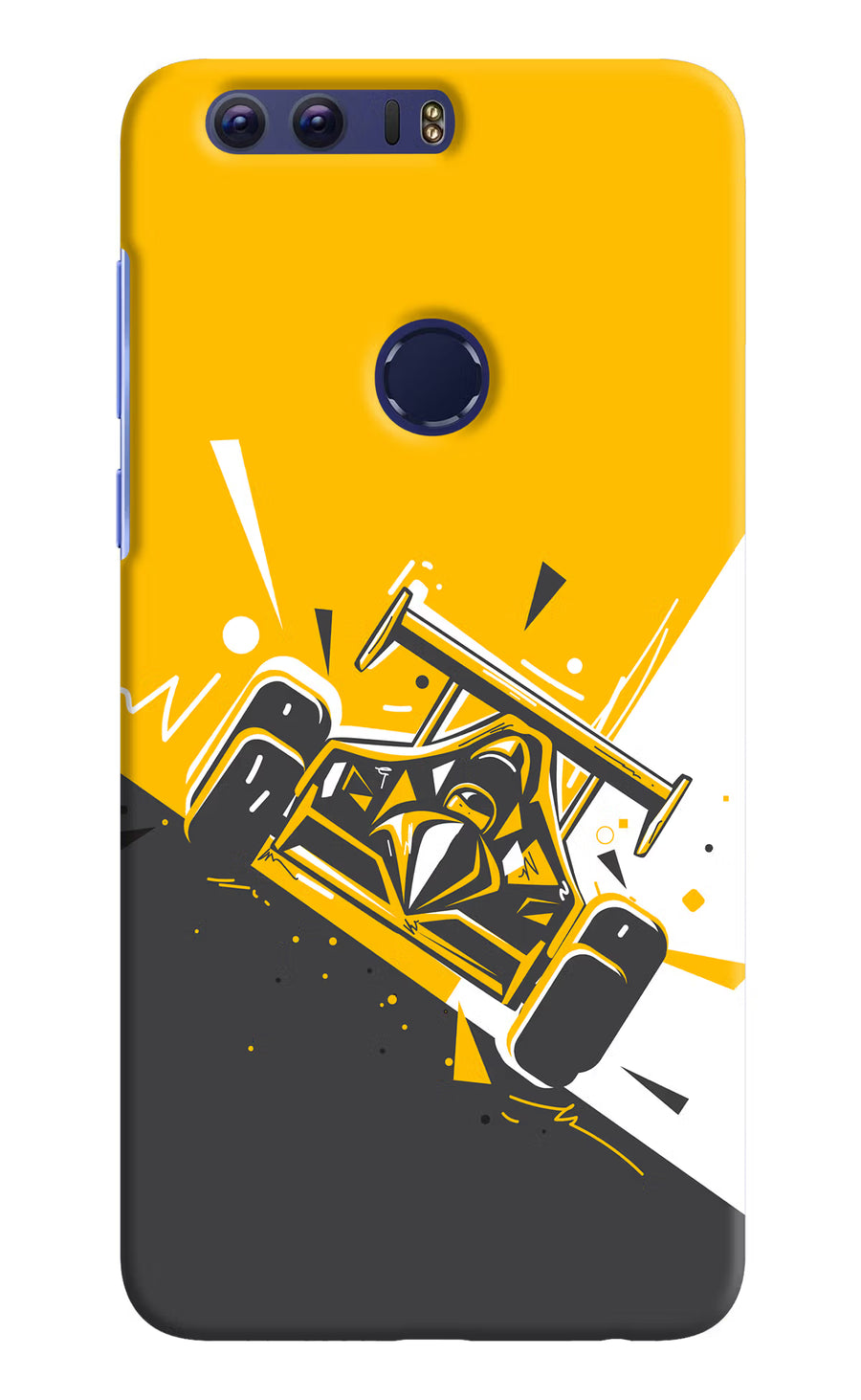 Track King Honor 8 Back Cover, Hard case