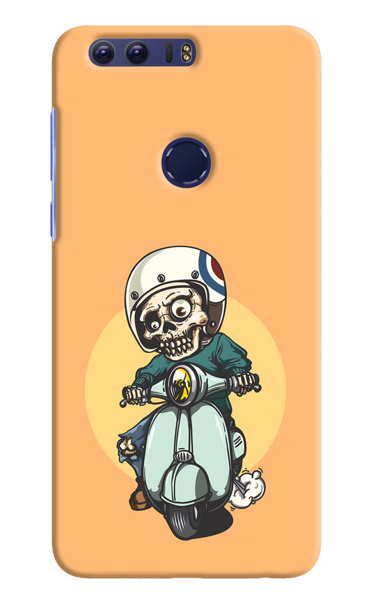 Undead Biker Honor 8 Hard Case Back Cover by Casekaro
