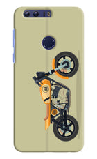 Vertical Speedster Honor 8 Hard Case Back Cover by Casekaro