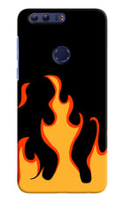 Fired Up – Black Honor 8 Hard Case Back Cover by Casekaro