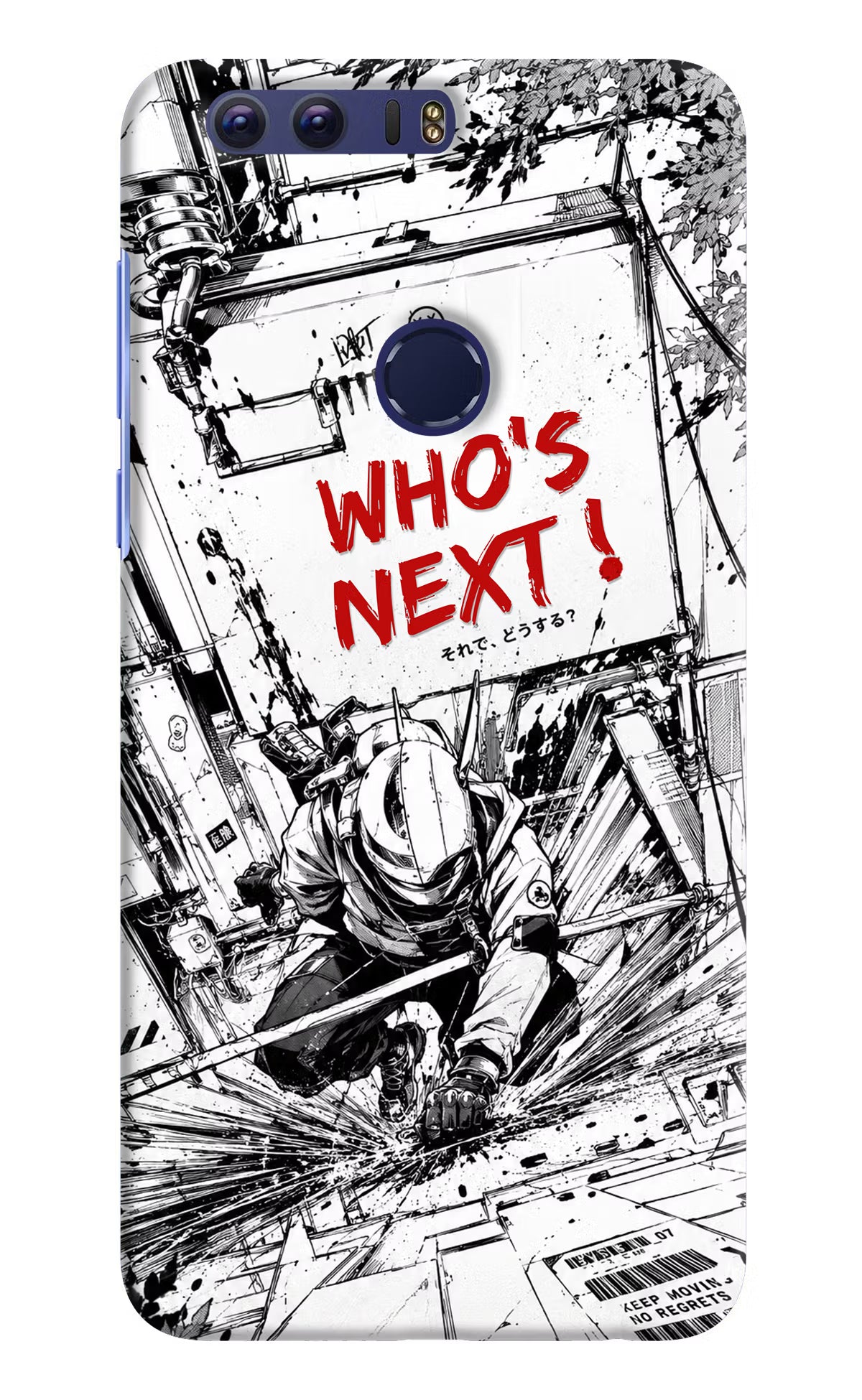 Who's Next Honor 8 Hard Case Back Cover by Casekaro